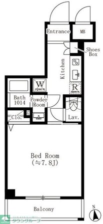 CREATIF文京江戸川橋の物件間取画像